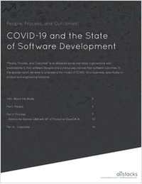 COVID-19 and State of Software Development Report