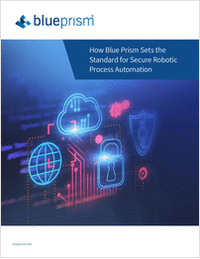 How Blue Prism Sets the Standard for Secure RPA