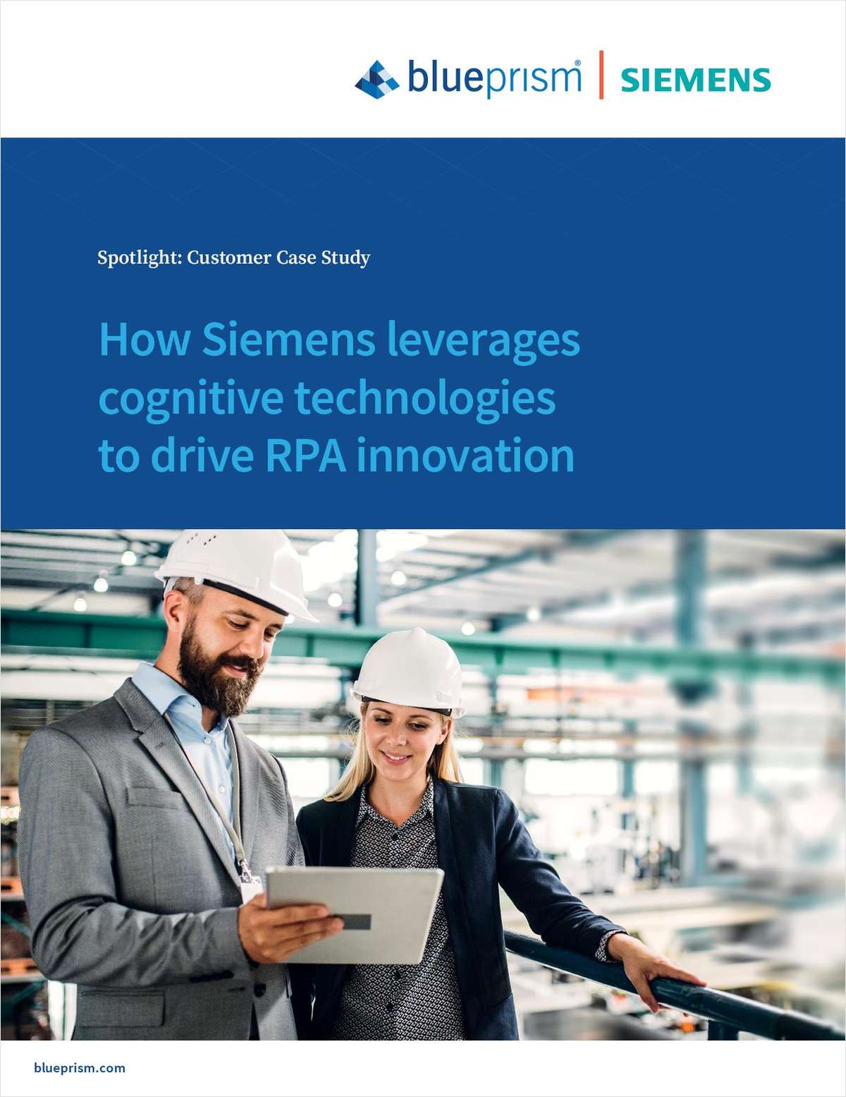 How Siemens leverages cognitive technologies to drive RPA innovation