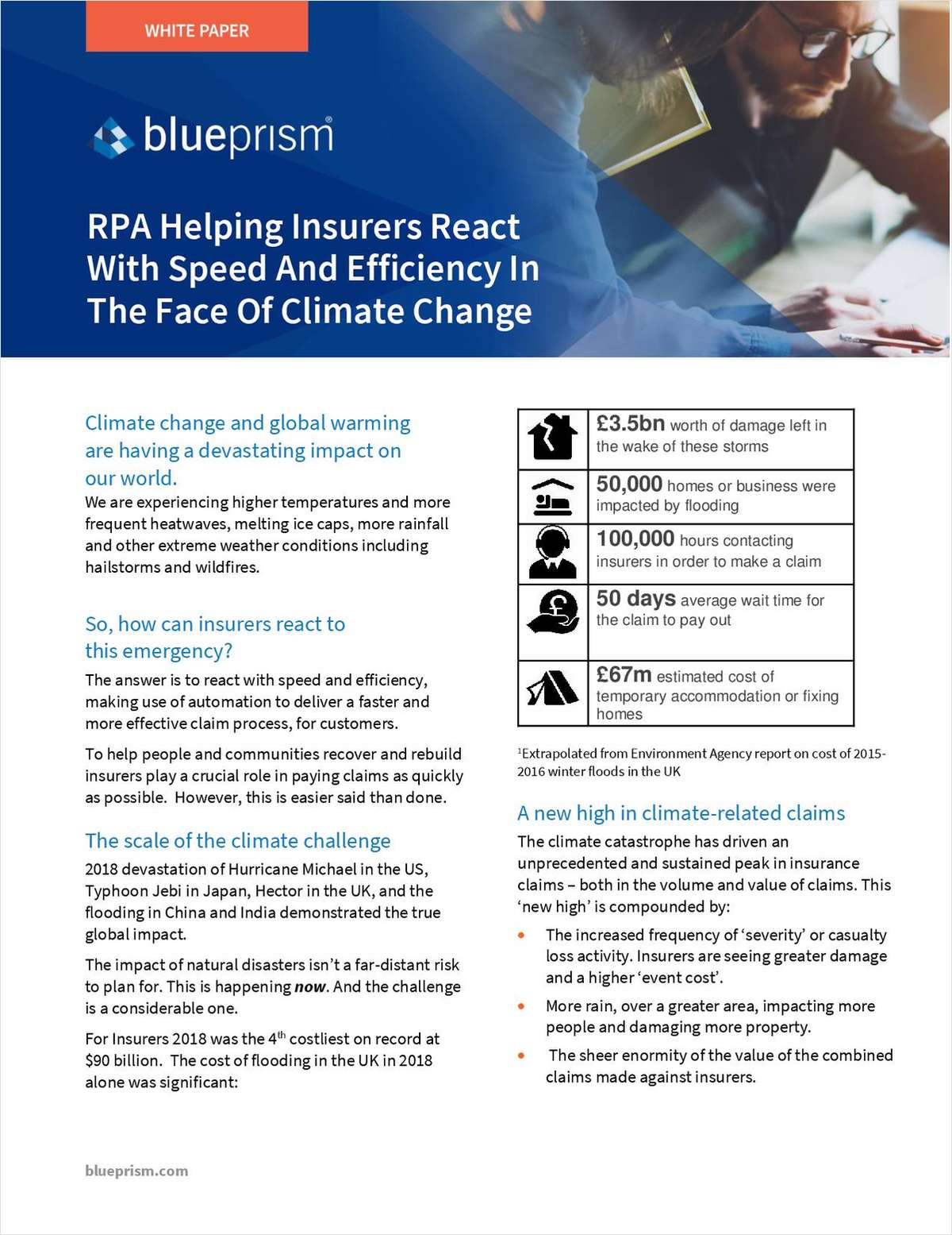 RPA Helping Insurers React With Speed And Efficiency In The Face Of Climate Change