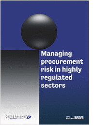 Managing Procurement Risk in Highly Regulated Sectors