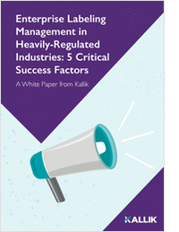 Enterprise Labeling Management in Heavily-Regulated Industries