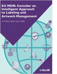 EU MDR: An Intelligent Approach to Labeling and Artwork Management