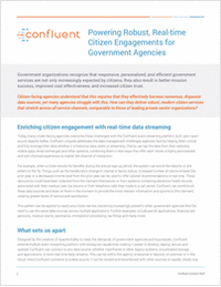 Powering Robust, Real-time Citizen Engagement for Government Agencies