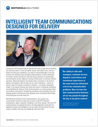 Intelligent Team Communications Designed for Delivery