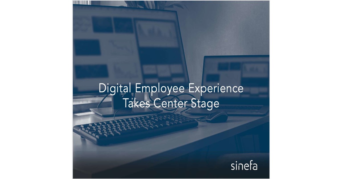 Digital Employee Experience Takes Center Stage
