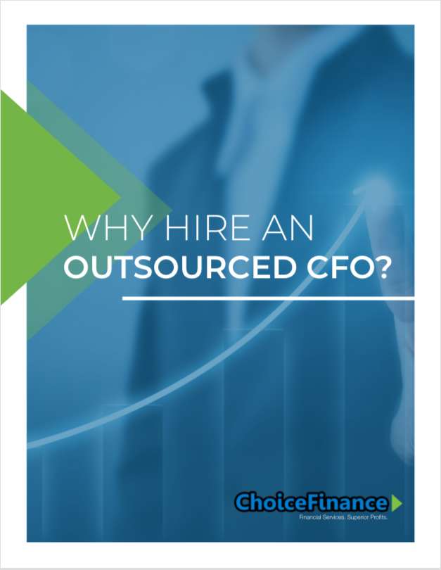 WHY HIRE AN OUTSOURCED CFO?