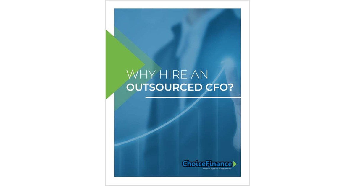 WHY HIRE AN OUTSOURCED CFO?