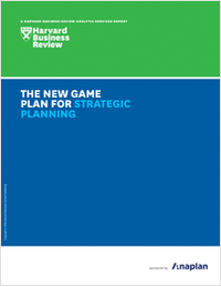 Harvard Business Review: The New Game Plan for Strategic Planning