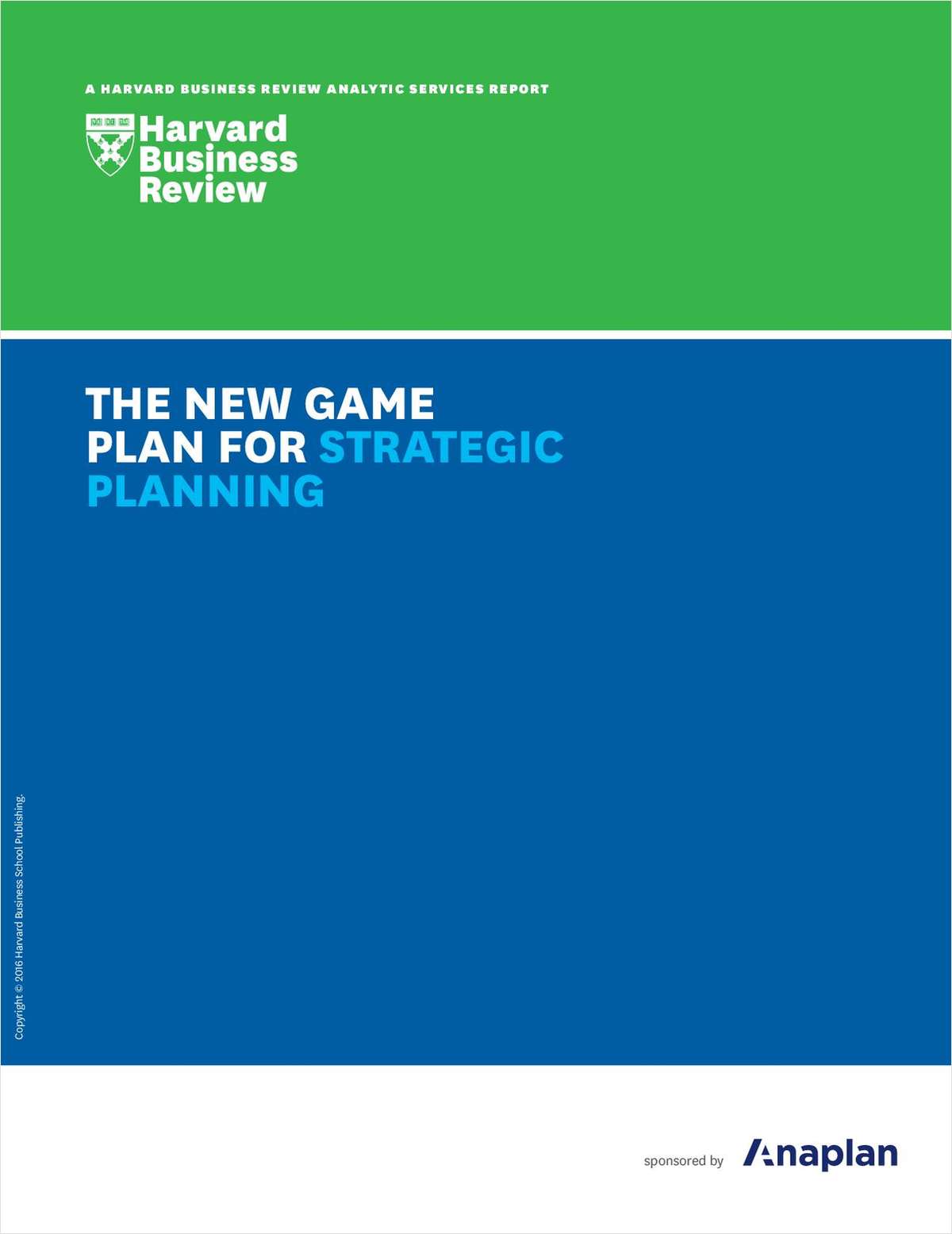 strategic planning harvard business school