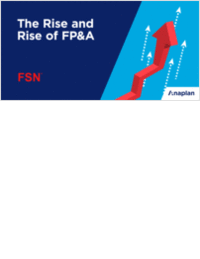 The Rise and Rise of FP&A