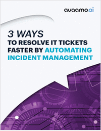 3 Ways to Resolve IT Tickets Faster by Automating Incident Management | eGuide