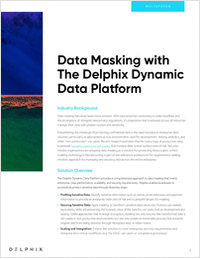 Data Masking with the Delphix Dynamic Data Platform