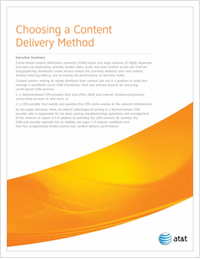 Choosing a Content Delivery Method