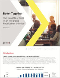 Better Together: The Benefits of RDC in an Integrated Receivables Solution