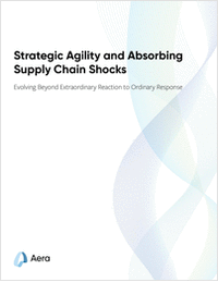 Strategic Agility and Absorbing Supply Chain Shocks