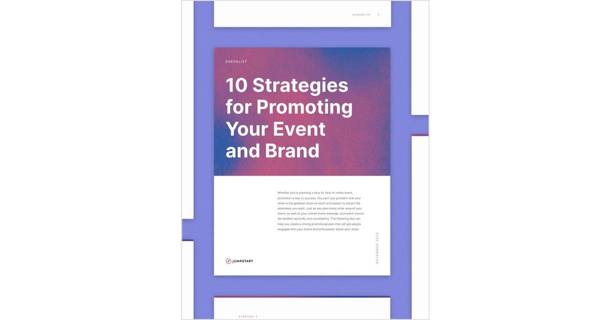 Checklist: 10 Strategies for Promoting Your Recruiting Event and Employer Brand