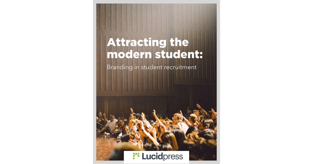 Attracting the modern student: Branding in student recruitment