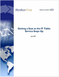 Getting a Seat at the IT Table: Service Steps Up