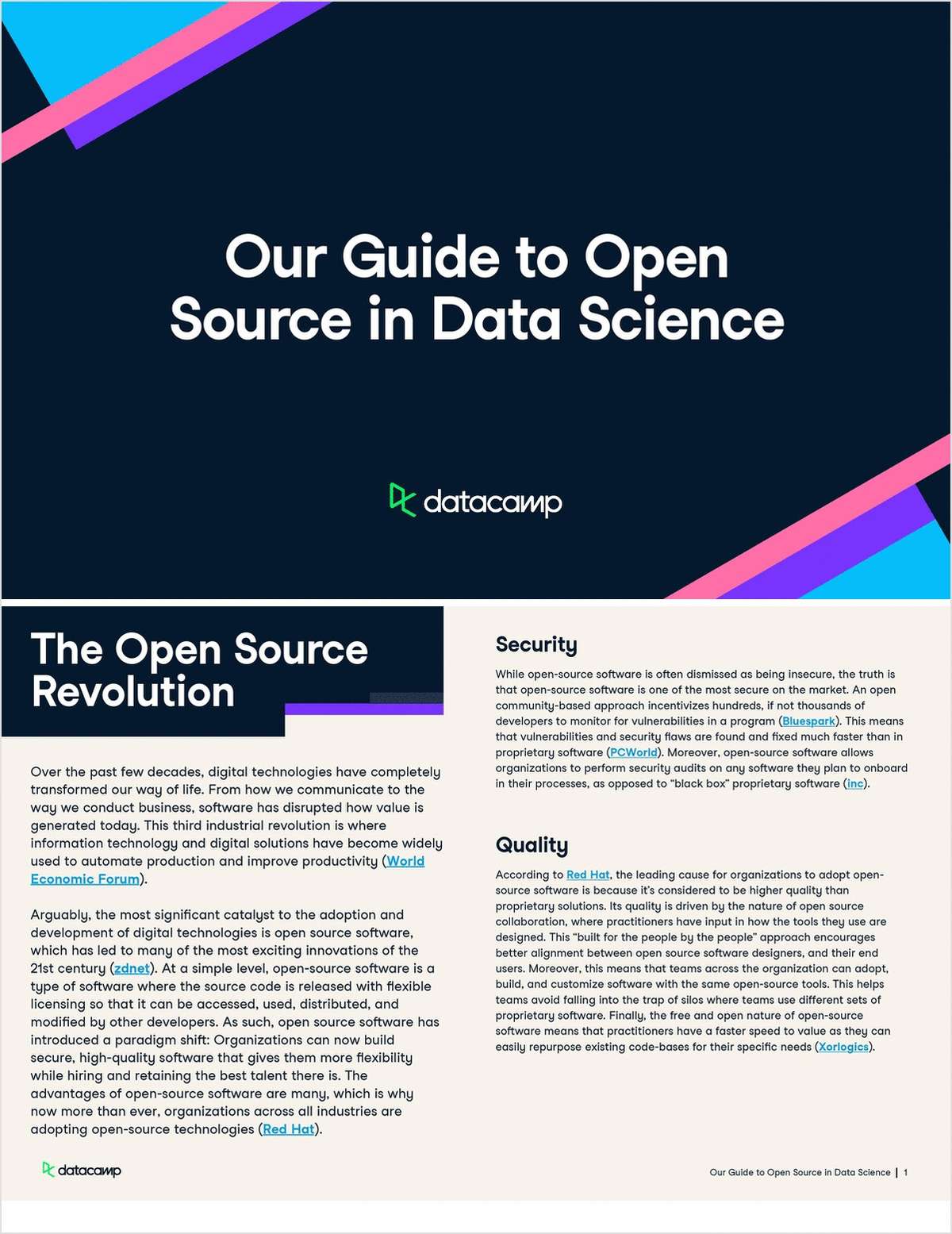 Whitepaper | Our Guide to Open Source in Data Science