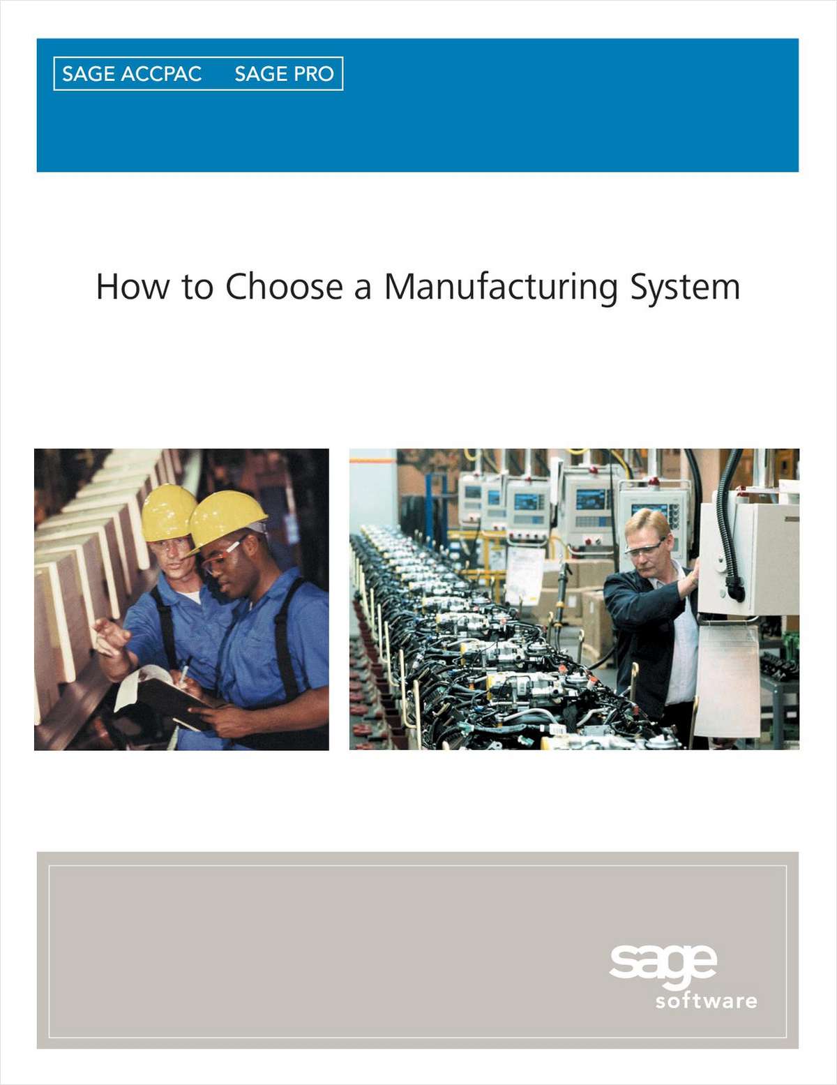 How to Choose a Manufacturing System