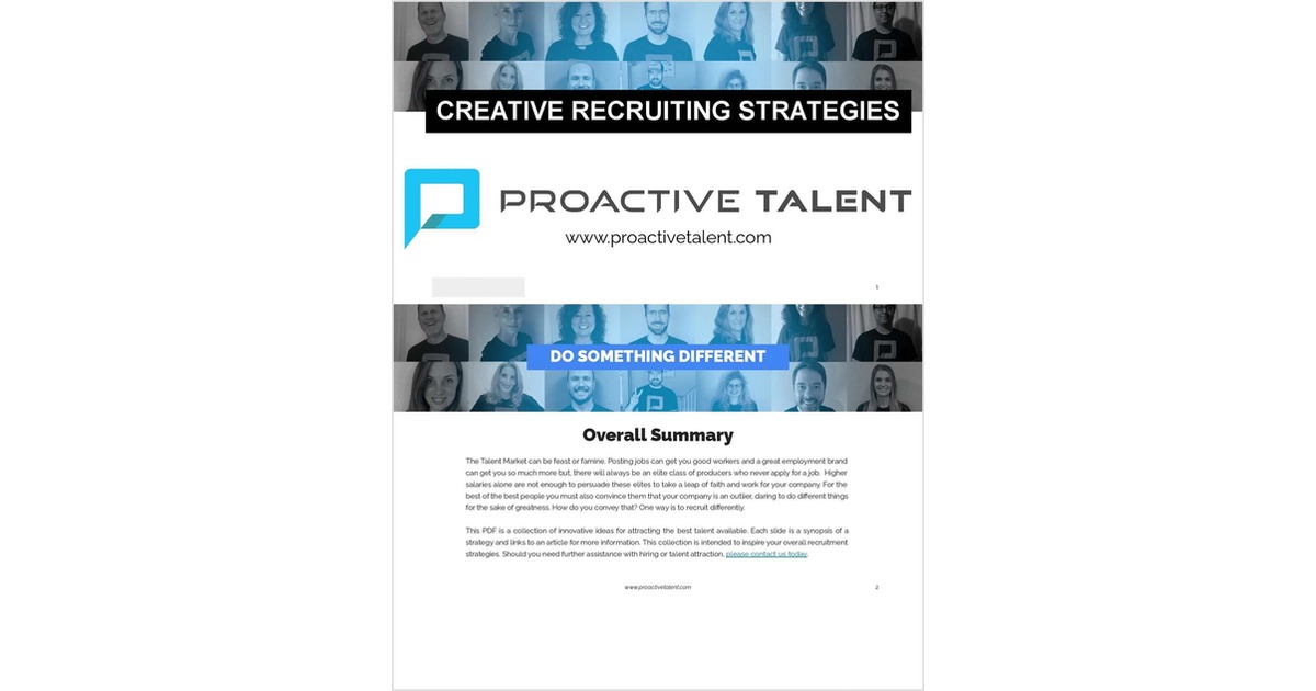 Creative Recruiting Strategies