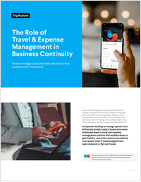 The Role of T&E Management in Business Continuity
