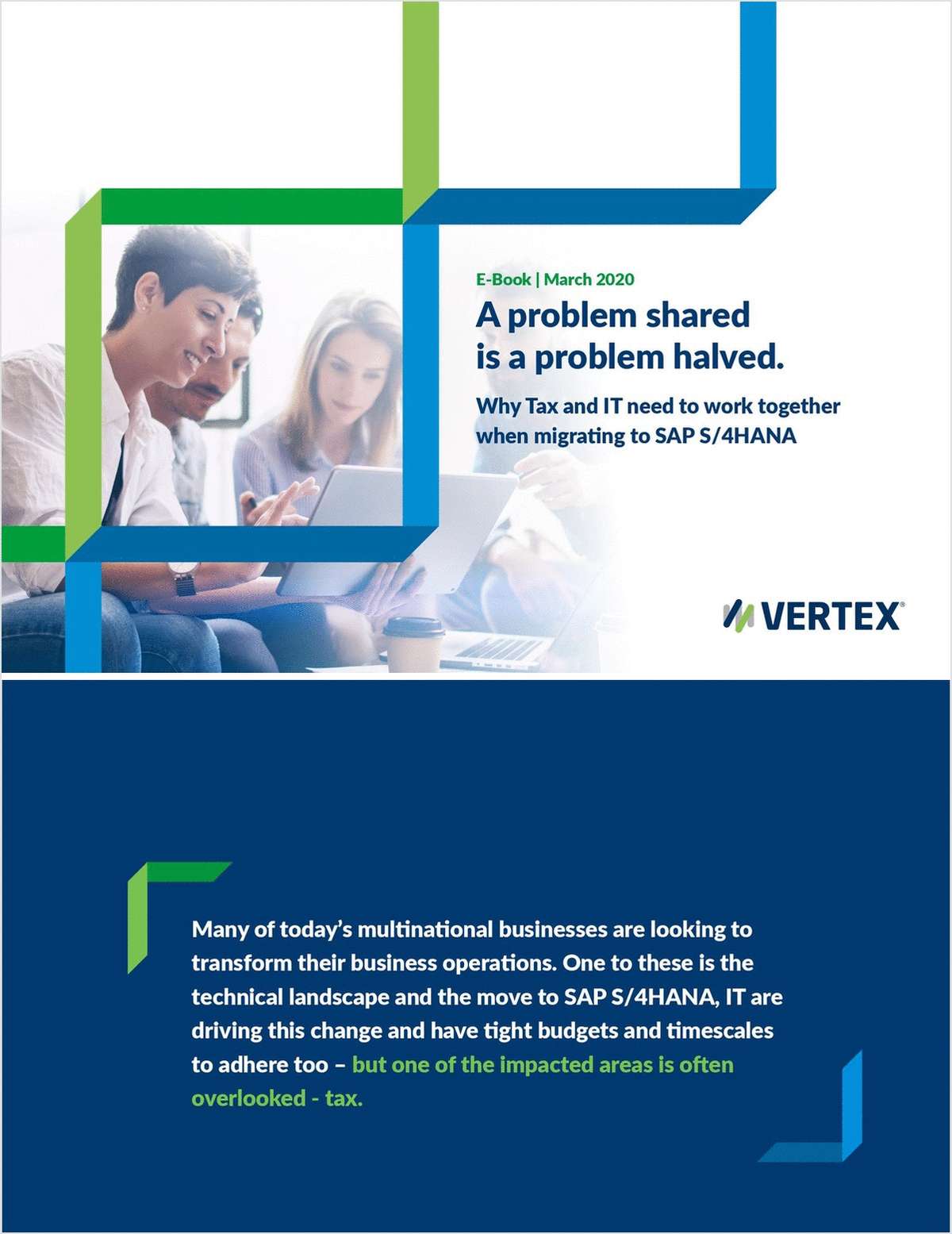 Why Tax and IT need to work together when migrating to SAP S/4HANA