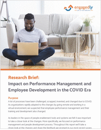 PERFORMANCE MANAGEMENT AND EMPLOYEE DEVELOPMENT IN THE COVID ERA