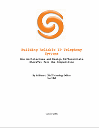 Building Reliable IP Telephony Systems
