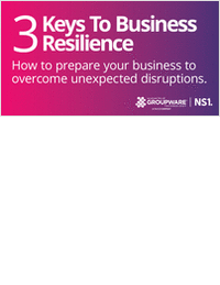 3 Keys To Business Resilience
