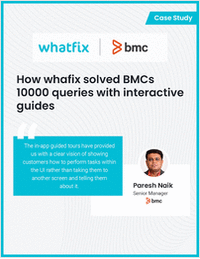How Whatfix Assist IT Admin, End Users (Employees) and Support staff of BMC to increase their  productivity.