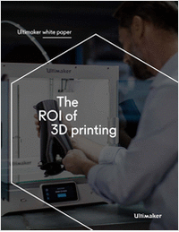 The ROI of 3D printing