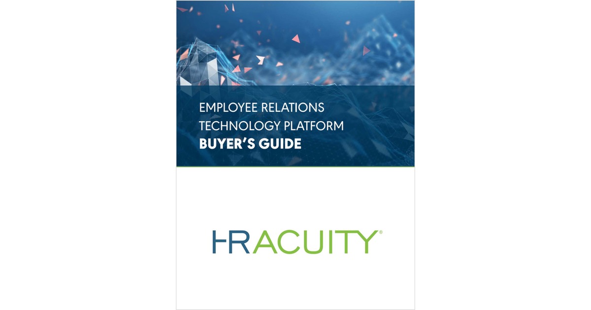 Employee Relations Technology Platform Buyer's Guide