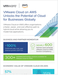 VMware Cloud on AWS Unlocks the Potential of Cloud for Businesses Globally