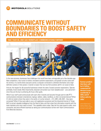 Communicate Without Boundaries to Boost Safety and Efficiency