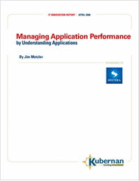 Managing Application Performance by Understanding Applications