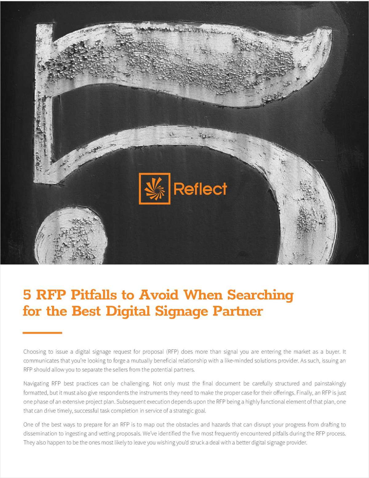 5 RFP Pitfalls to Avoid When Searching for the Best Digital Signage Partner
