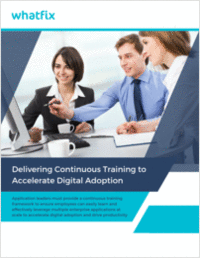 Delivering Continuous Training to Accelerate Digital Adoption