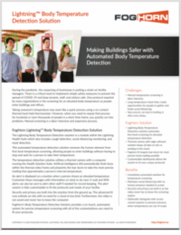 Facility Managers Guide to Body Temperature Detection