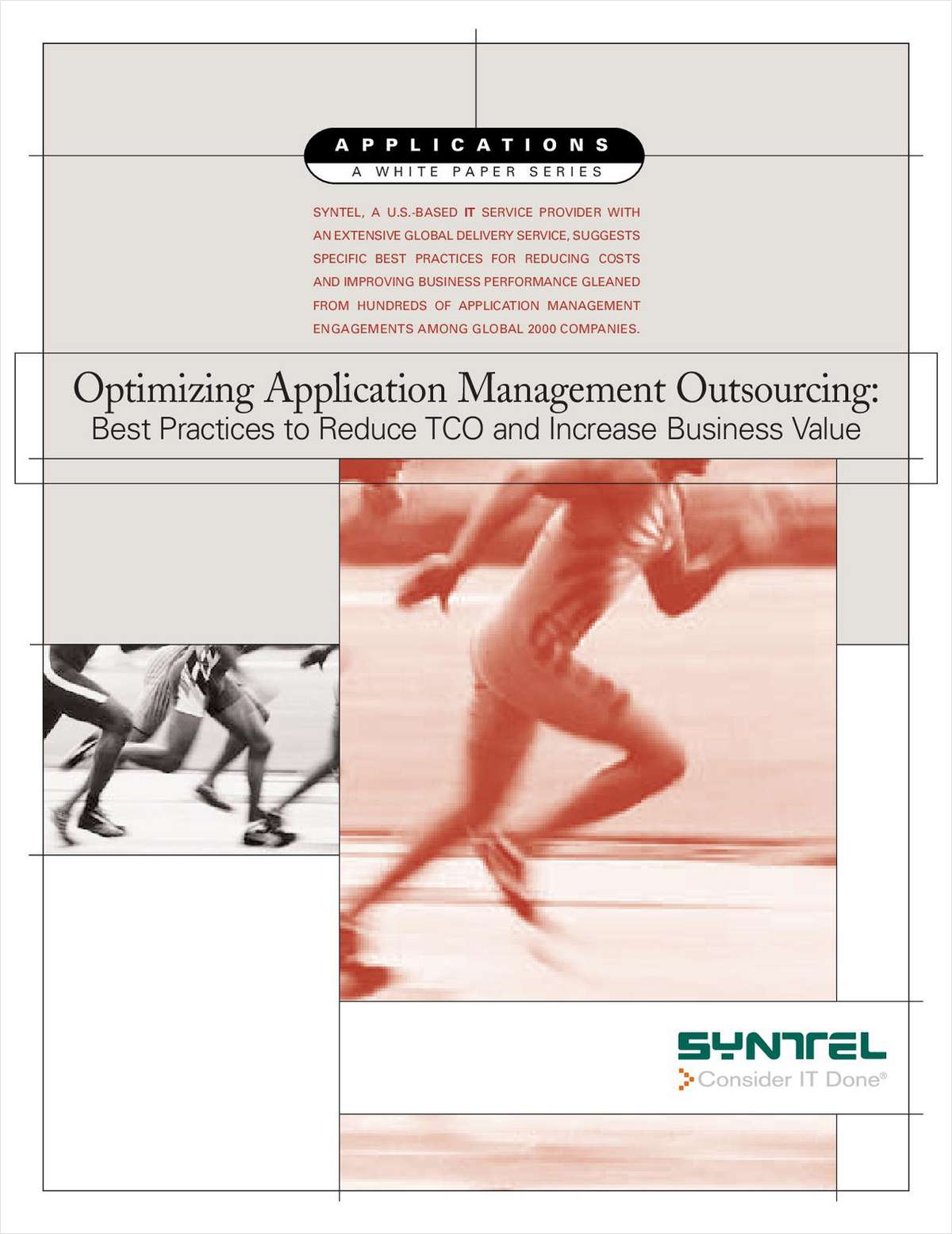 Optimizing Application Management Outsourcing: Best Practices to Reduce TCO and Increase Business Value