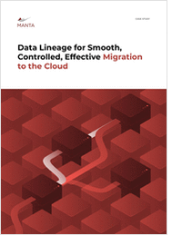 Data Lineage for Smooth, Controlled, Effective Migration to the Cloud