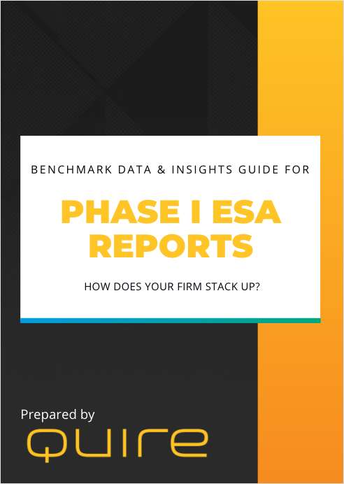 Phase I ESA Reporting Benchmarks