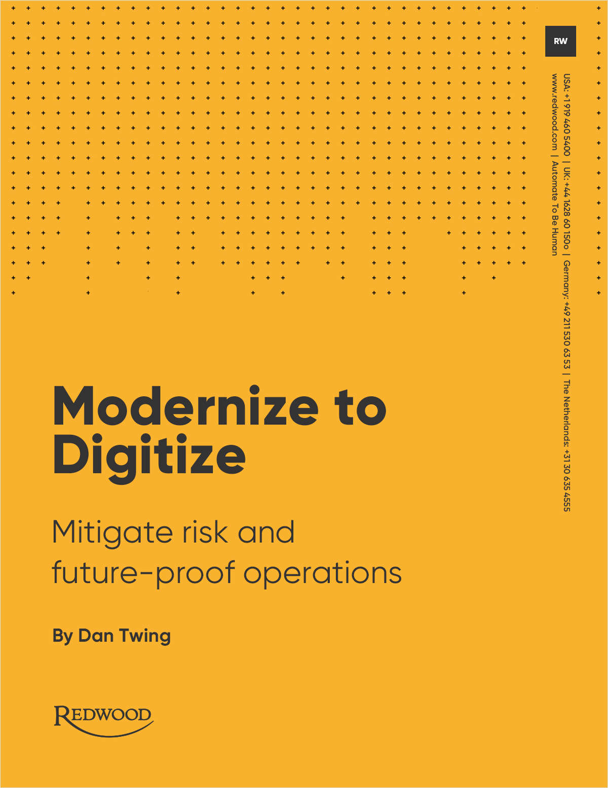 Modernize to Digitize