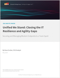 ESG Analyst Paper: Closing the IT Resilience and Agility Gaps