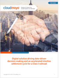Digital Solution Driving Data-Driven Decision-Making and an Accelerated Interline Settlement Cycle for a Class I Railroad