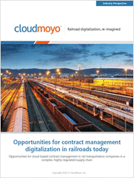 Opportunities for Contract Management Digitalization in Railroads Today