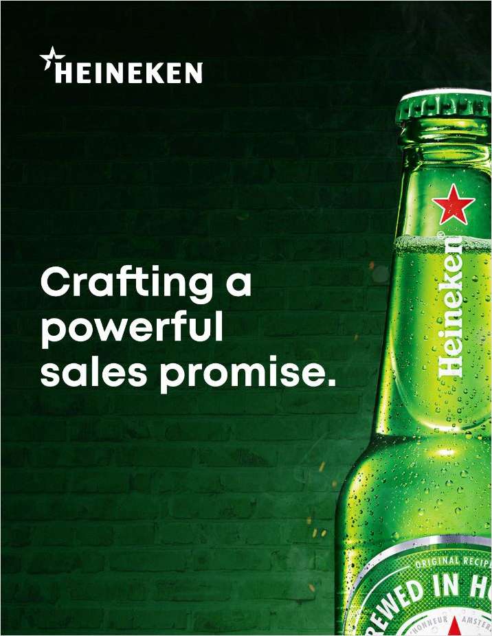 Crafting a powerful sales promise: how Heineken helped their salespeople create deeper bonds with their retail customers.