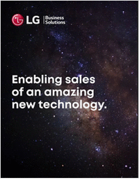 Enabling sales of an amazing new technology: how LG wowed (and won over!) new B2B customers with an awe-inspiring story.