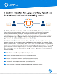 5 Best Practices for Managing Inventory Operations in Remote-Working and Distributed Teams